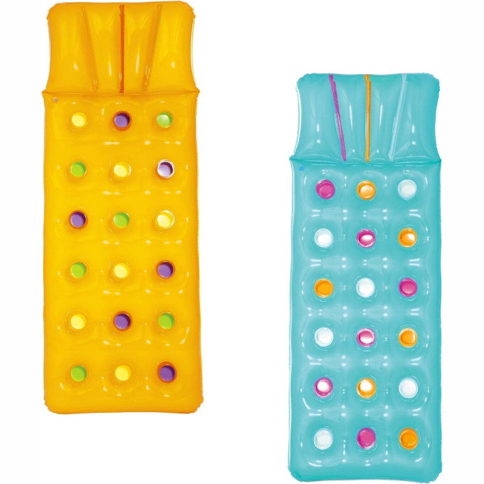Надувной матрас BESTWAY для плавания 188х71см, до 90кг, 2 вида 43014 BW